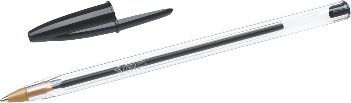 BIC Cristal x50 Stylos Bille Noir – Image 3
